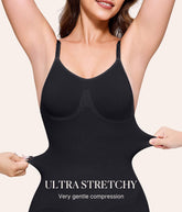 Women’s Seamless Full Body Shaper – Firm Tummy Control & Hip Enhancer Shapewear Bodysuit
